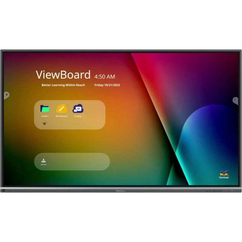 Viewsonic IFP7550-5F Interactive Whiteboards - 75 Inches - Black