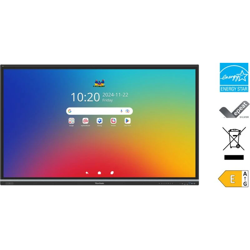 Viewsonic IFP9851 Interactive Whiteboards - 98 Inches - Black