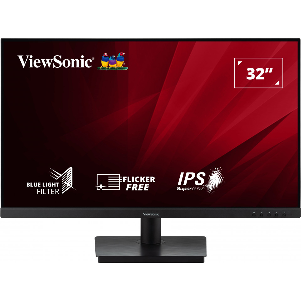 Viewsonic VA3209-2K-MHD Computer Monitors - 32 Inches - Black