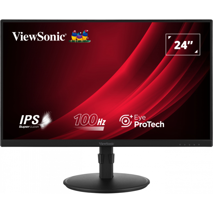 Viewsonic VG2408A-MHD Computer Monitors - 24 Inches - Black