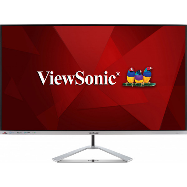 Viewsonic VX3276-MHD-3 Computer Monitors - 32 Inches - Silver