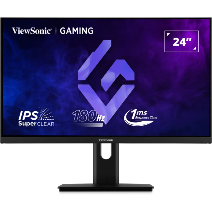 Viewsonic 300nits Gaming Monitors - 24 Inches - Black