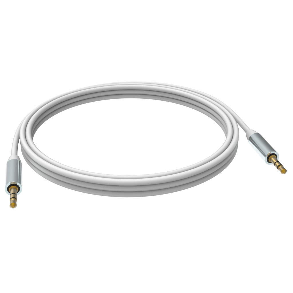Vision 10M3 Audio Cables - White