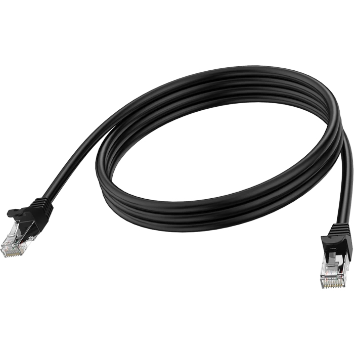 Vision 2MCAT6A Networking Cables - Black