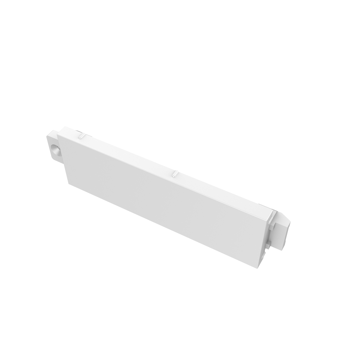 Vision TC3 BLANK wall plate/switch cover White