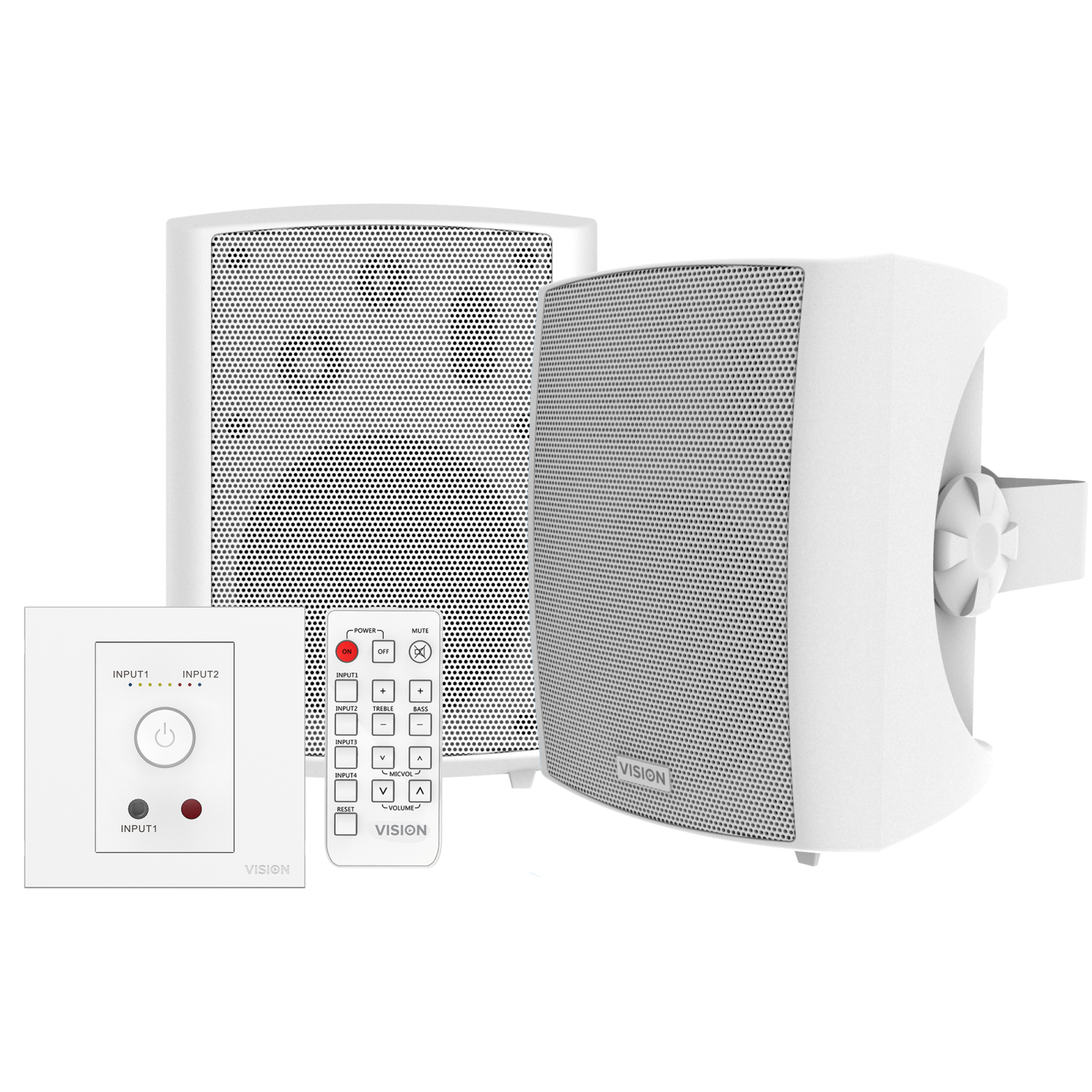 Vision 3-way Loudspeakers - White