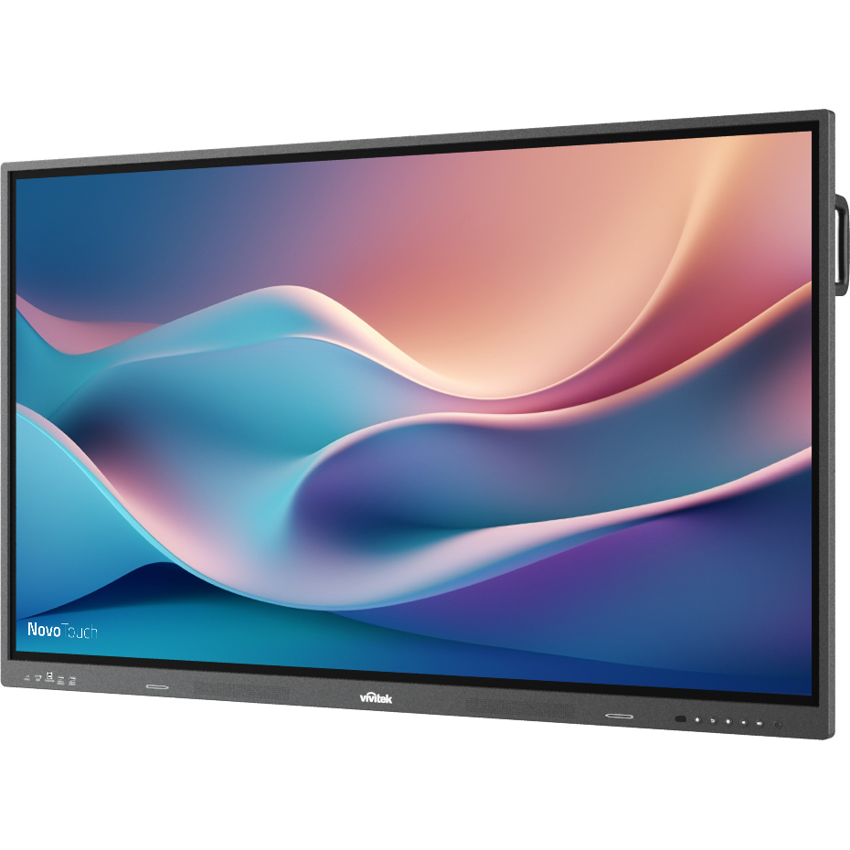 Vivitek BK653i NovoTouch 65-inch, 4K-UHD Interactive Flat Panel & Wall Mount Kit