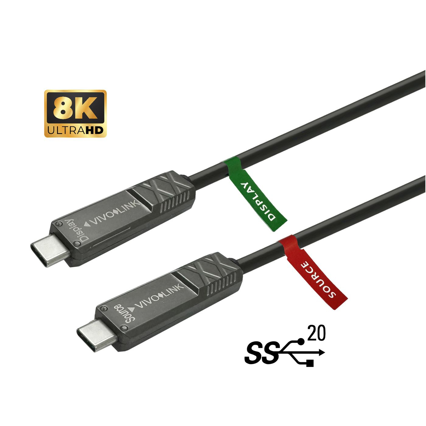 Vivolink PROUSBCMM10OP USB Cables - Black
