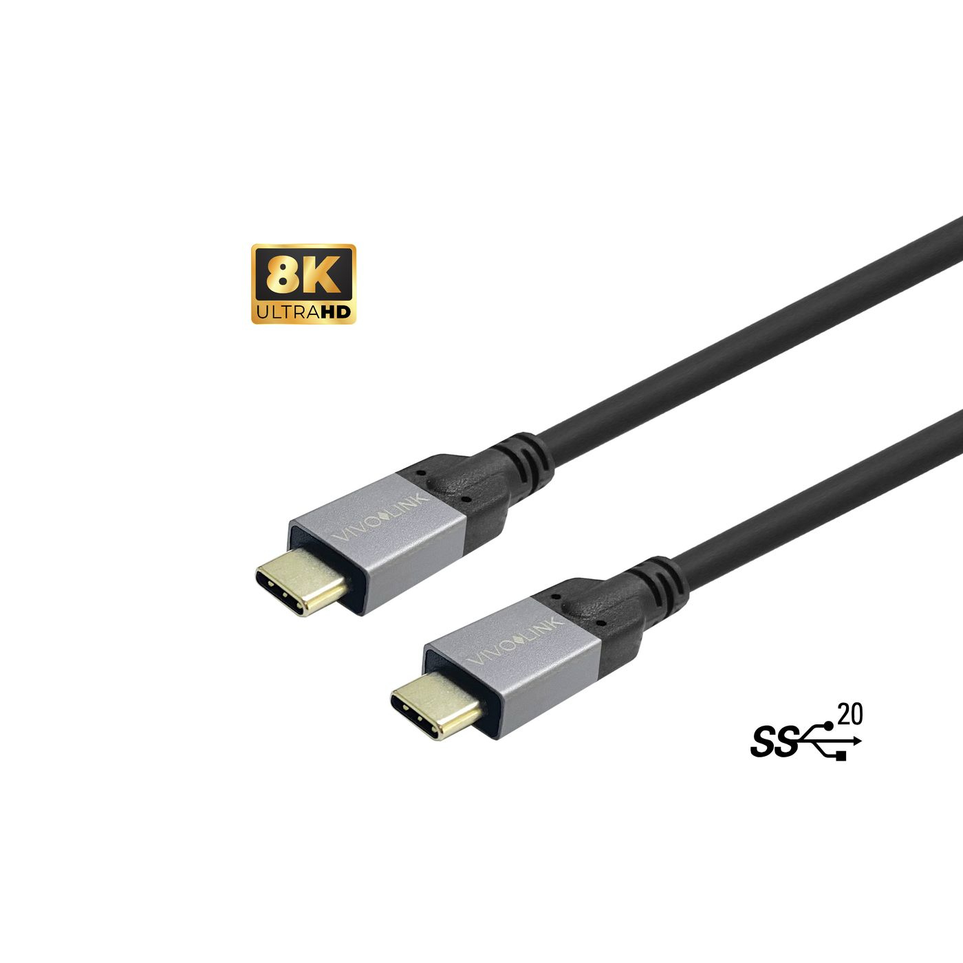 Vivolink PROUSBCMM3 USB Cables - Black