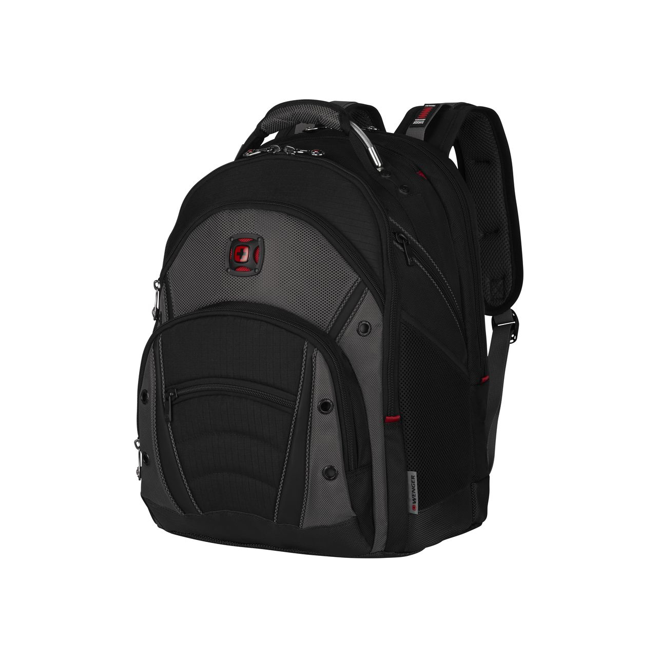 Wenger/SwissGear Synergy backpack Casual backpack Black, Grey Polyester