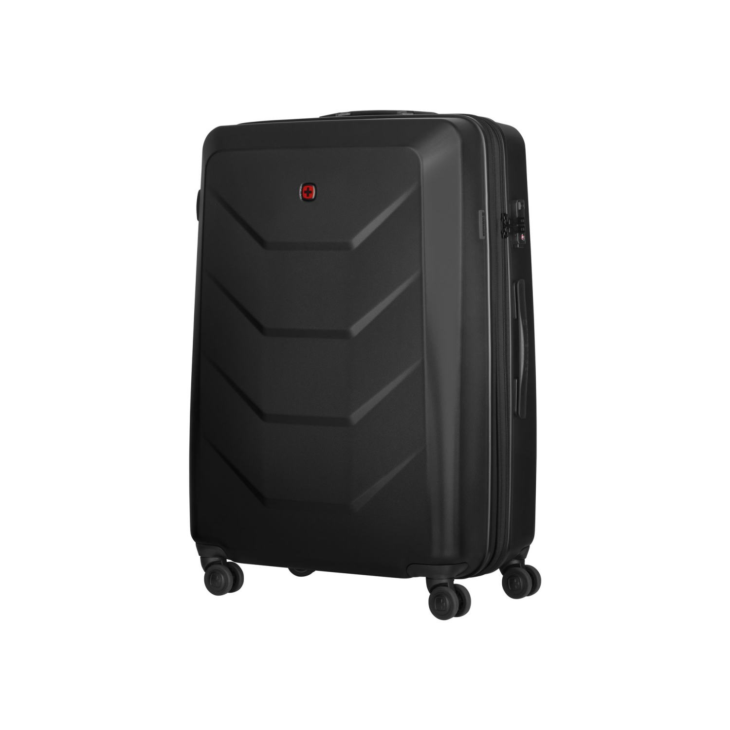 Wenger/SwissGear Prymo Large Suitcase Hard shell Black 93 L ABS, Polycarbonate (PC)