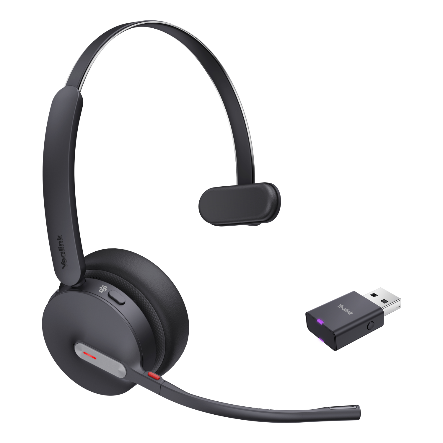 Yealink WH64 Headphones & Headsets - Black