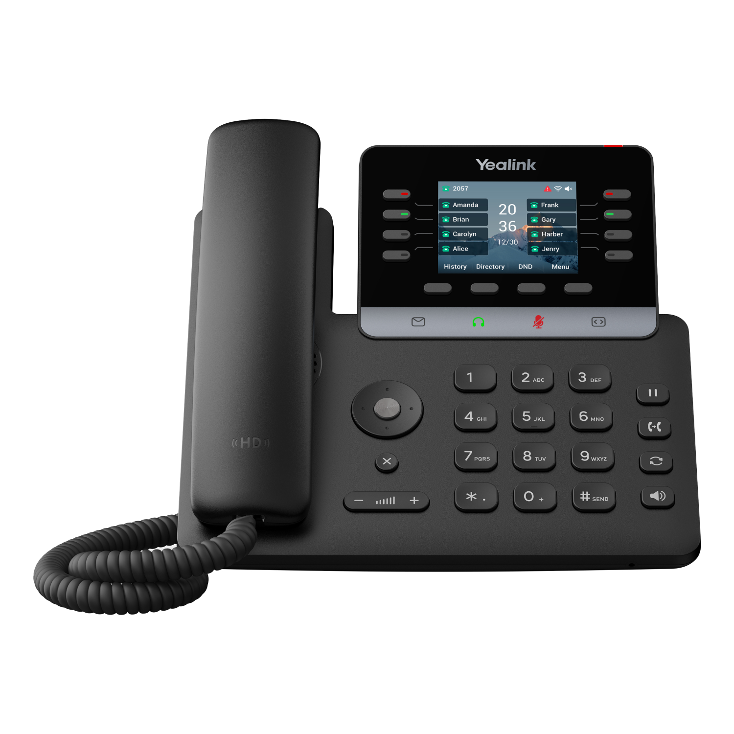 Yealink Yealink-SIP-T73U IP Phones - 2.8 Inches - Black