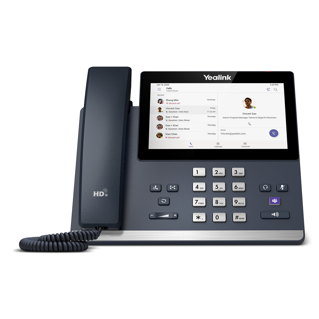 Yealink MP56 IP Phones - 7 Inches - Grey