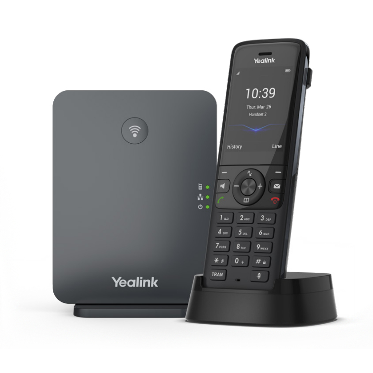 Yealink W78P IP Phones - 2.4 Inches - Black