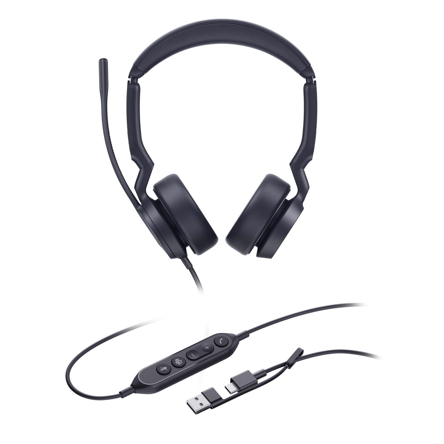 Yealink UH44 Headphones & Headsets - Black
