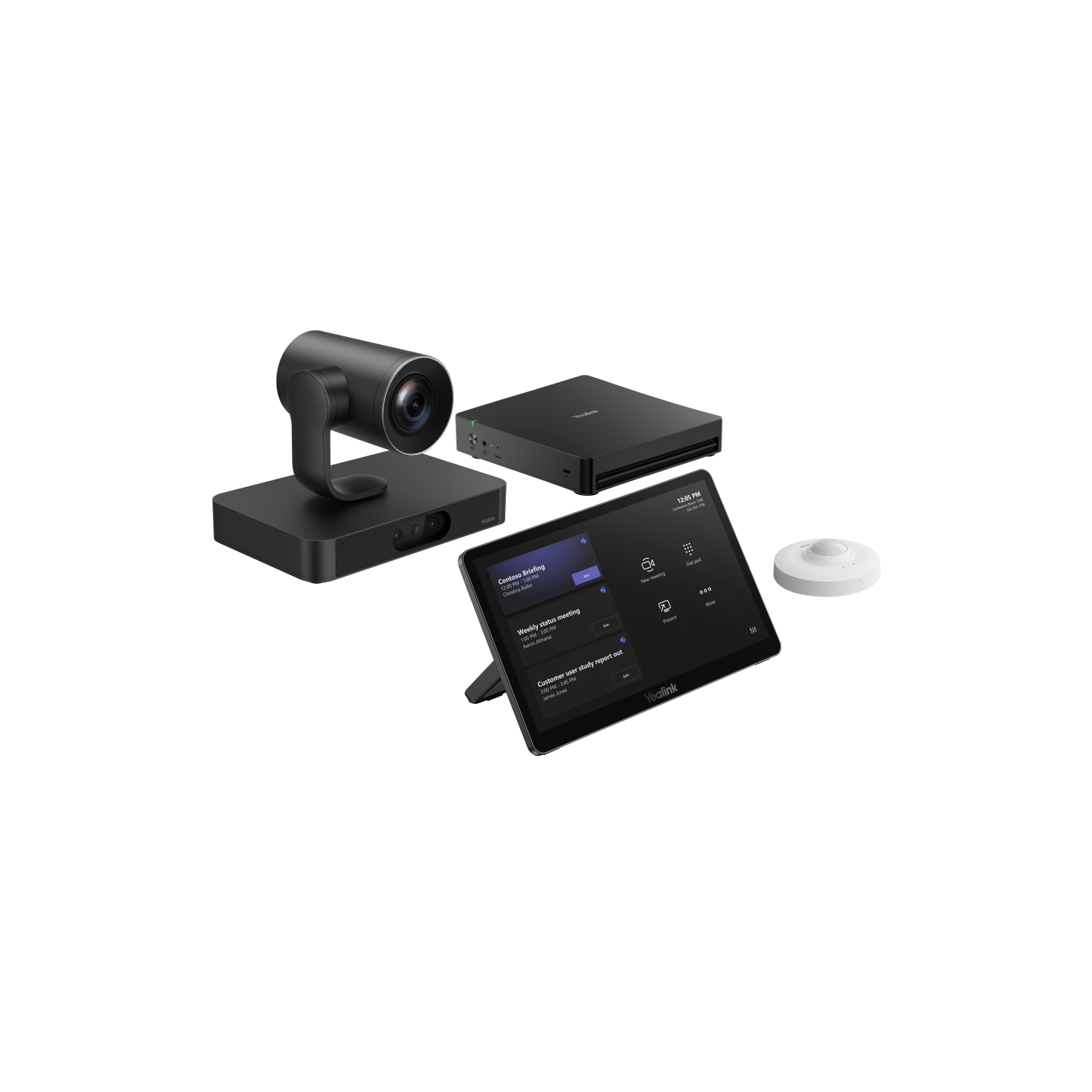 Yealink VCR20 Video Conferencing Systems - 11.6 Inches - 16000MB - Black