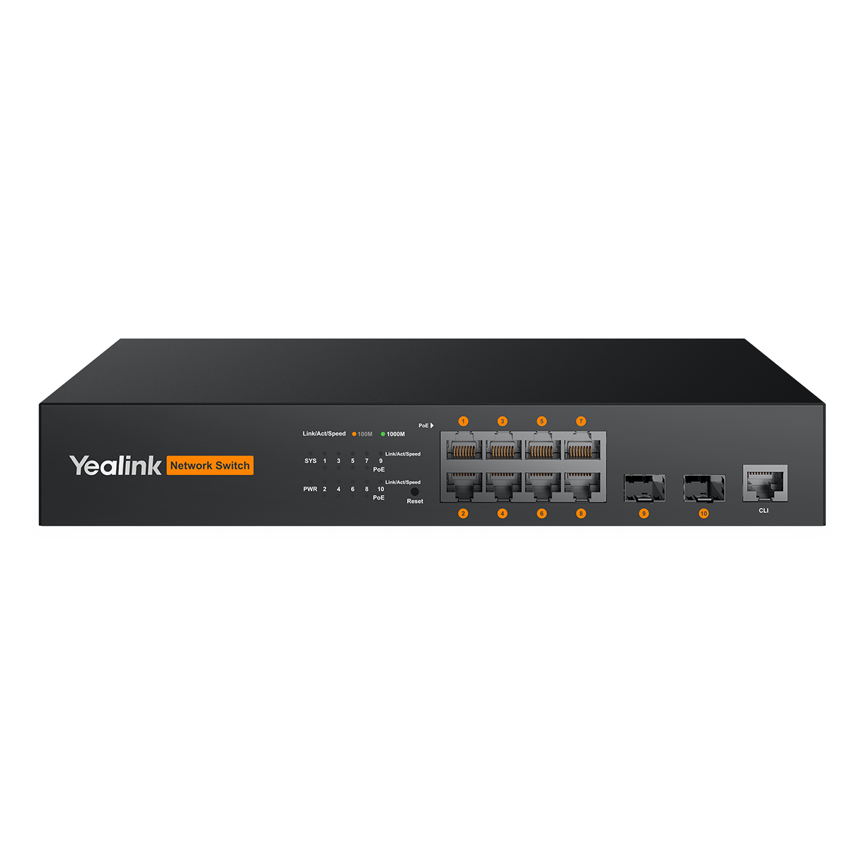 Yealink RCH80 Network Switches - Black