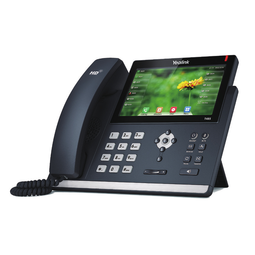 Yealink SIP-T48S IP phone Black 16 lines LCD