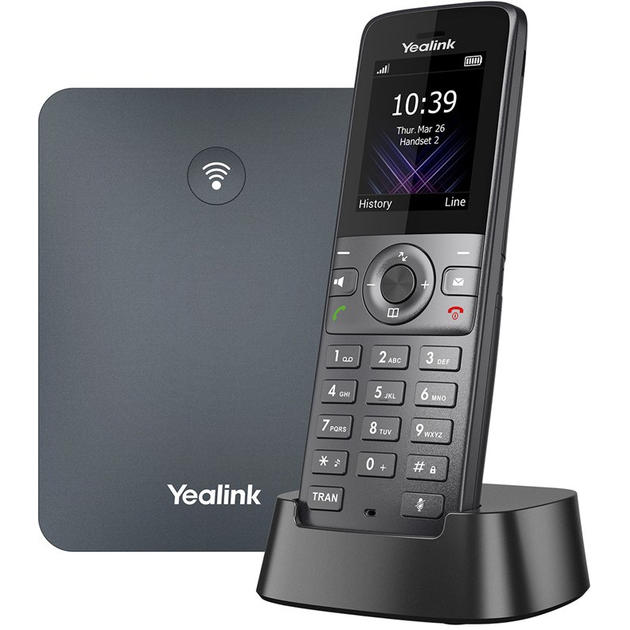 Yealink W74P IP Phones - 1.8 Inches - Grey