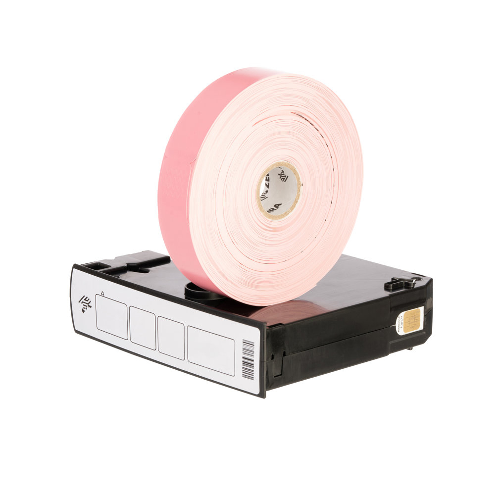 Zebra Z-Band Splash Pink Self-adhesive printer label