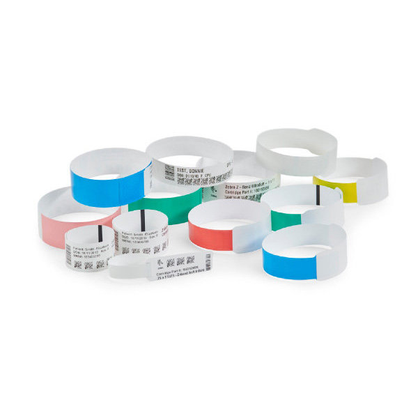 Zebra Z-Band Ultrasoft 25 x 279mm Black, White