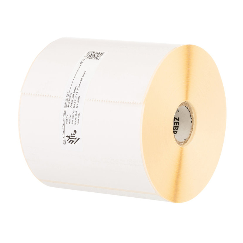 Zebra 3010066-T Printer Labels - White