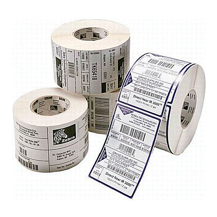 Zebra 3100T Printer Labels - White