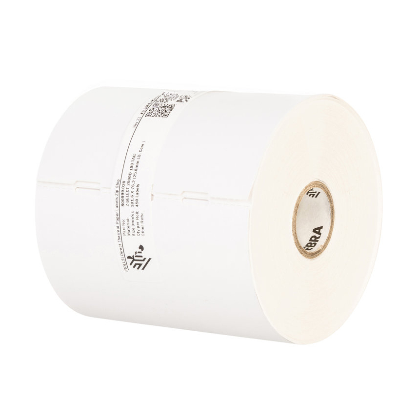 Zebra 2000D Printer Labels - White