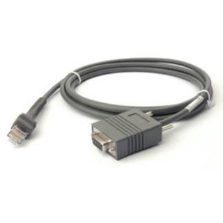 Zebra CBA-R01-S07PBR Serial Cables - Grey