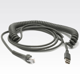 Zebra CBA-U12-C09ZAR Barcode Reader Accessories - Grey
