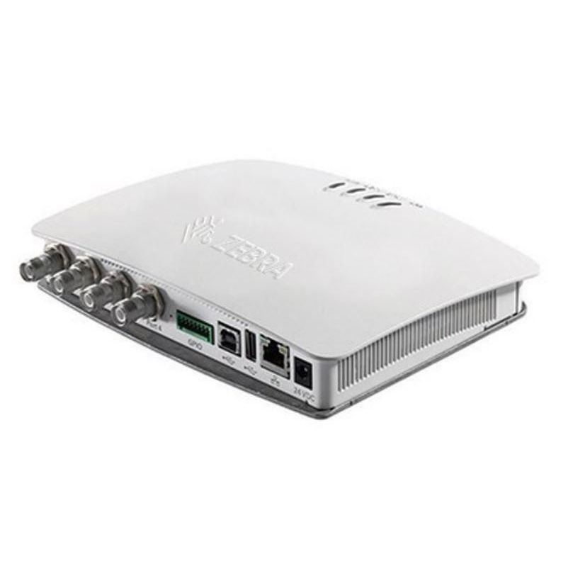 Zebra FX7500 Fixed RFID Reader, 4-Port, No USB Hub, Worldwide
