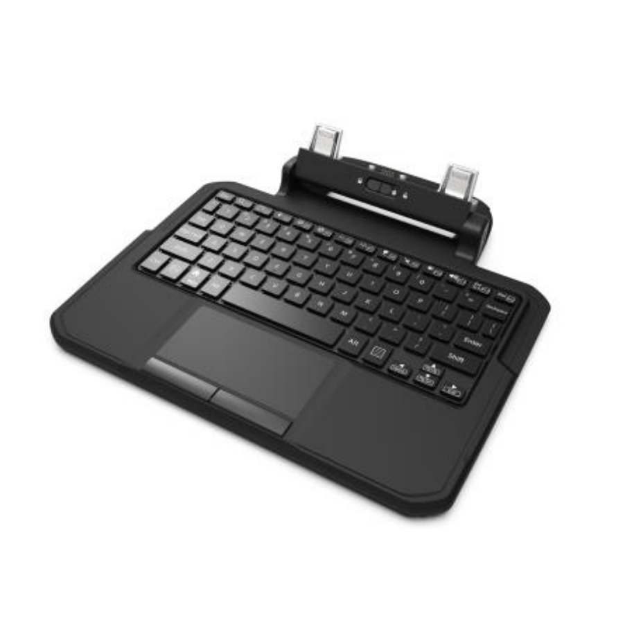 Zebra KYB-ET6X-2IN1-DE1-01 mobile device keyboard German Black