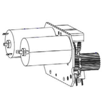Zebra P1046696-135 printer/scanner spare part Drive gear 1 pc(s)