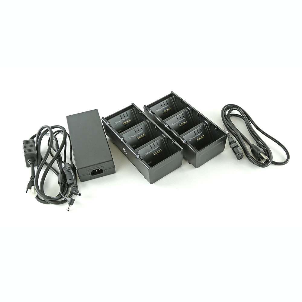 Zebra SAC-MPP-6BCHUS1-01 Battery Chargers - Black