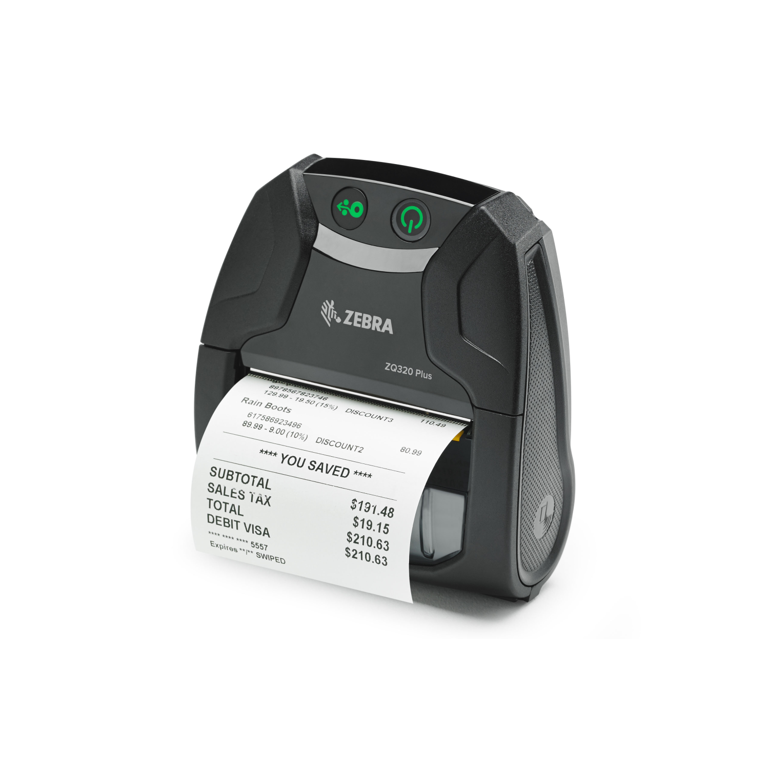 Zebra ZQ320 Label Printers - 128MB - Black