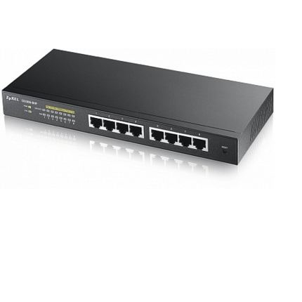 Zyxel GS1900-8HP Network Switches - Black