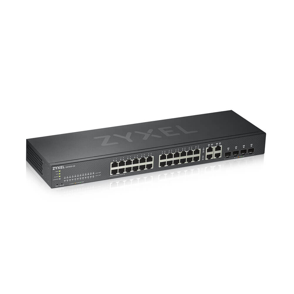 ZyXEL GS1920-24V2 Network Switches - 256MB - Black