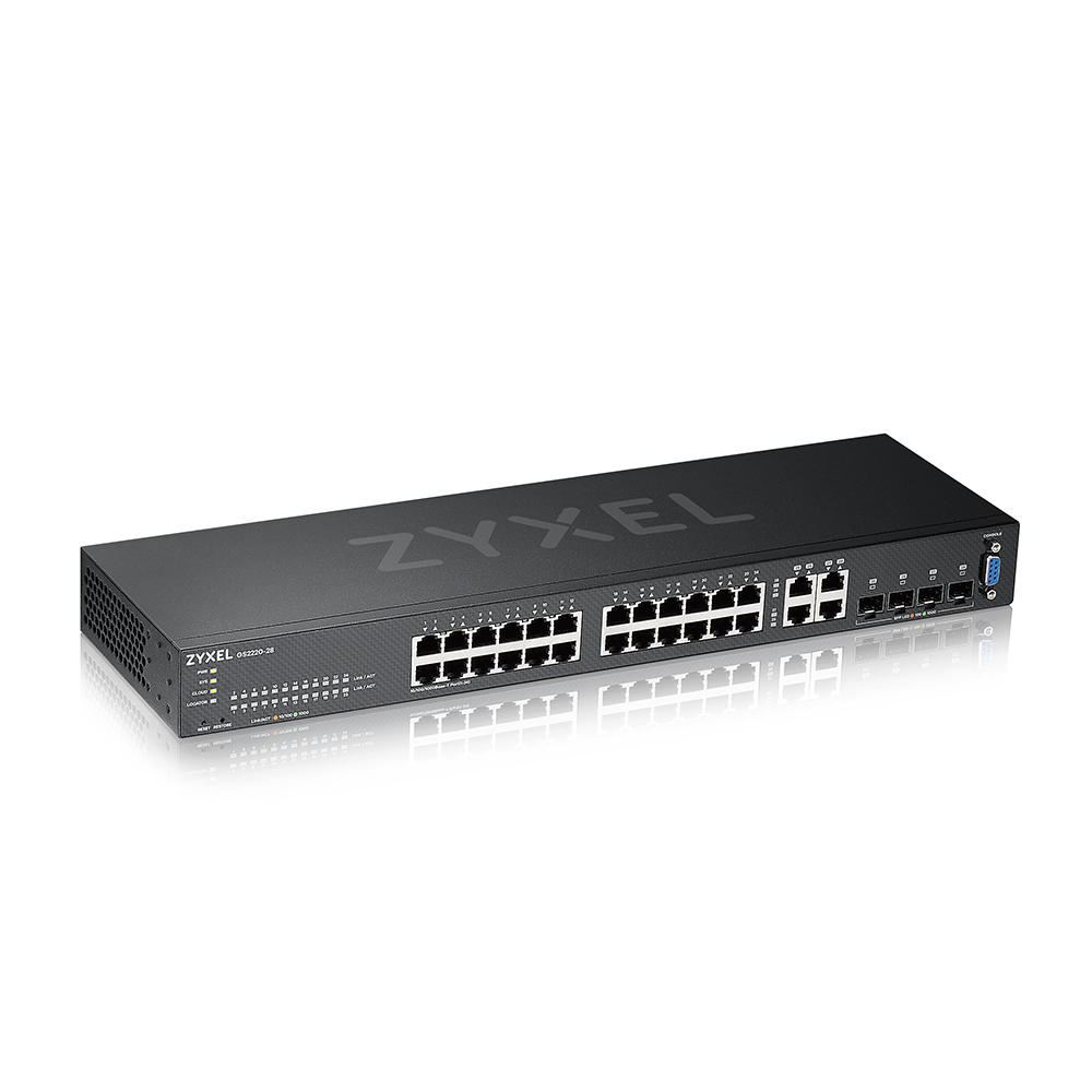 ZyXEL GS2220-28 Network Switches - 256MB - Black