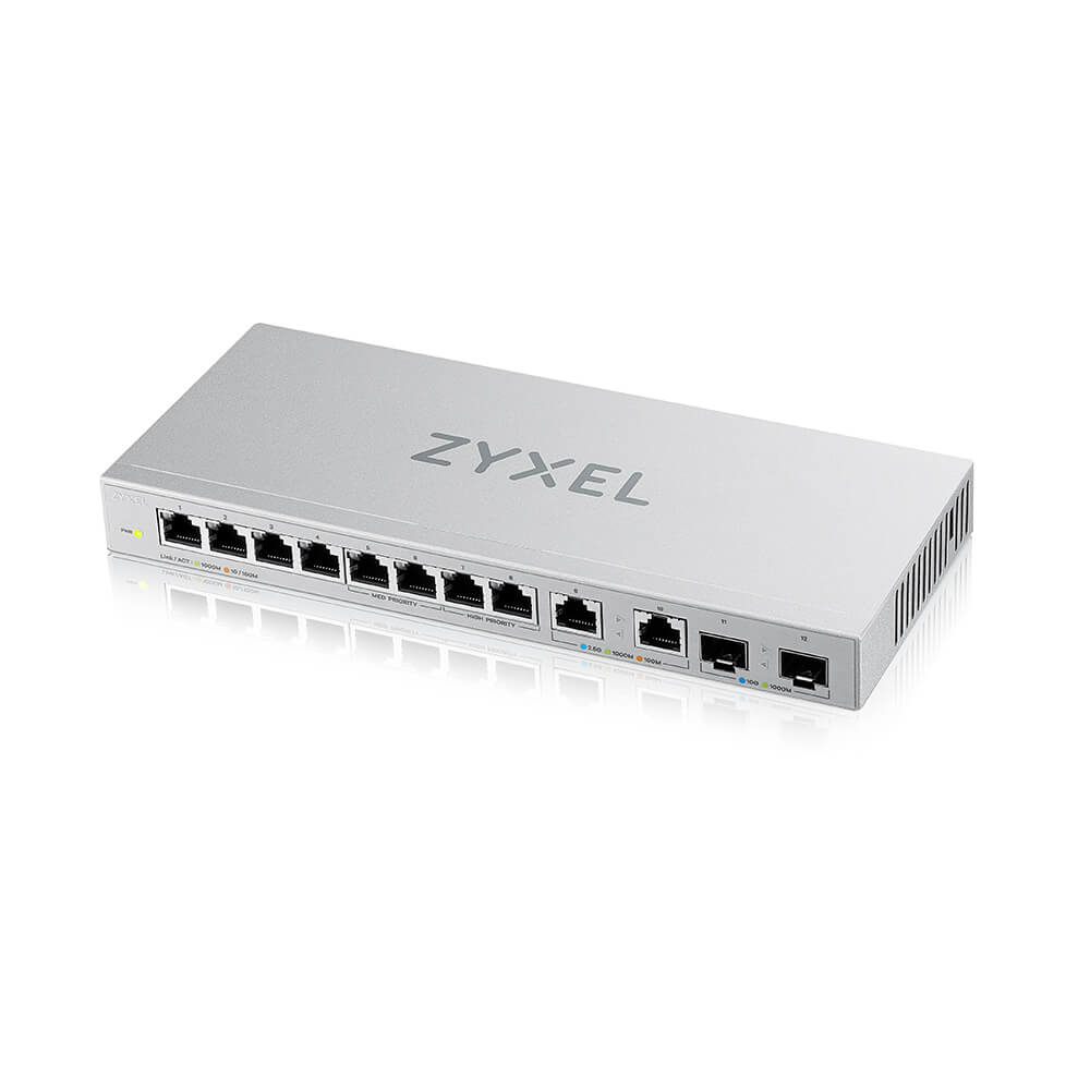 ZyXEL XGS1010-12-ZZ0102F Network Switches - Grey