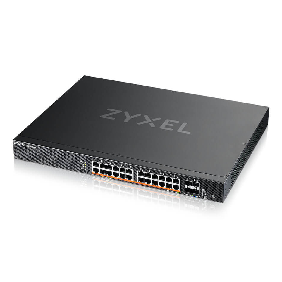 Zyxel XMG2230-28HP Network Switches - 1000MB - Black