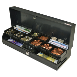apg Solutions E3982 Cash Box Tray Accessories - Black