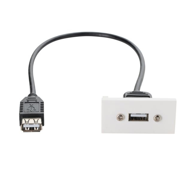 connektgear 50mm Wall Plates & Switch Covers - White