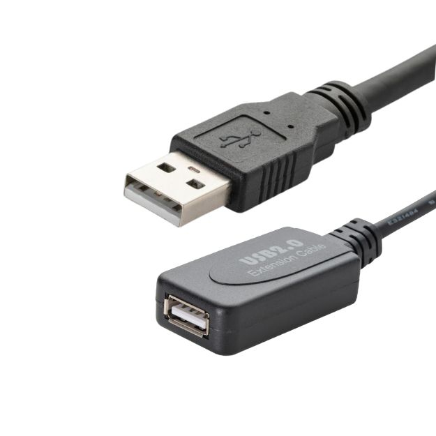 connektgear 15m USB 2 Active Extension Cable Type A Male to Type A Female