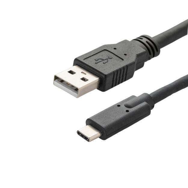 connektgear 2m USB Charge and Sync Connector Cable A Male to Type C Male