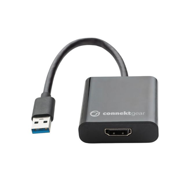 connektgear USB 3 to HDMI Adapter A Male to HDMI Female