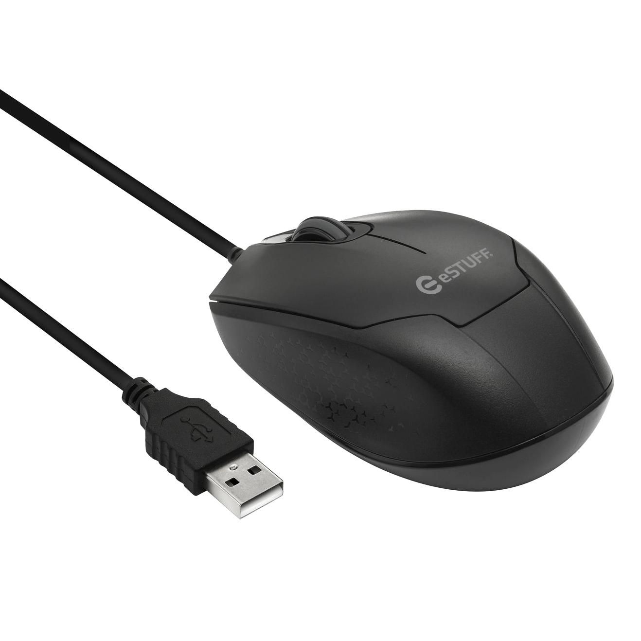eStuff GLB213002 Mice - Black