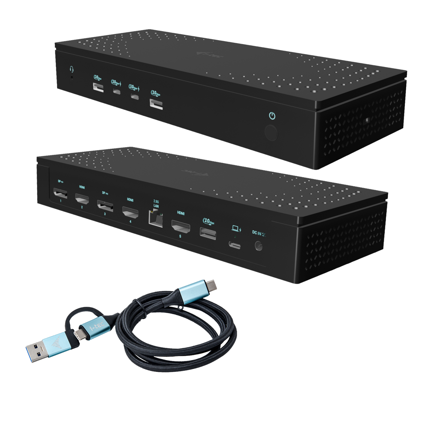 i-tec 60Hz Laptop Docks & Port Replicators - Black