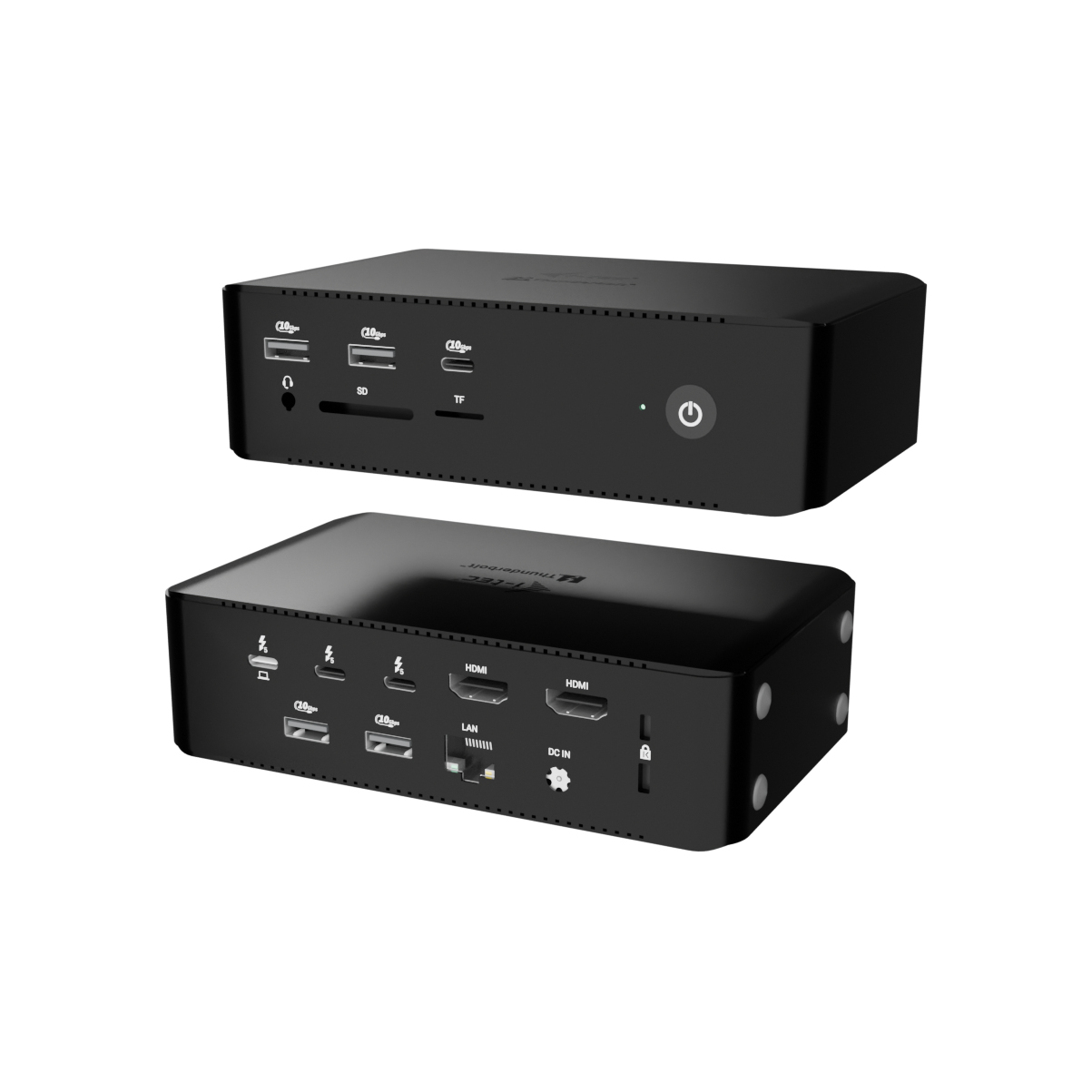 i-tec Thunderbolt5 Laptop Docks & Port Replicators - Black