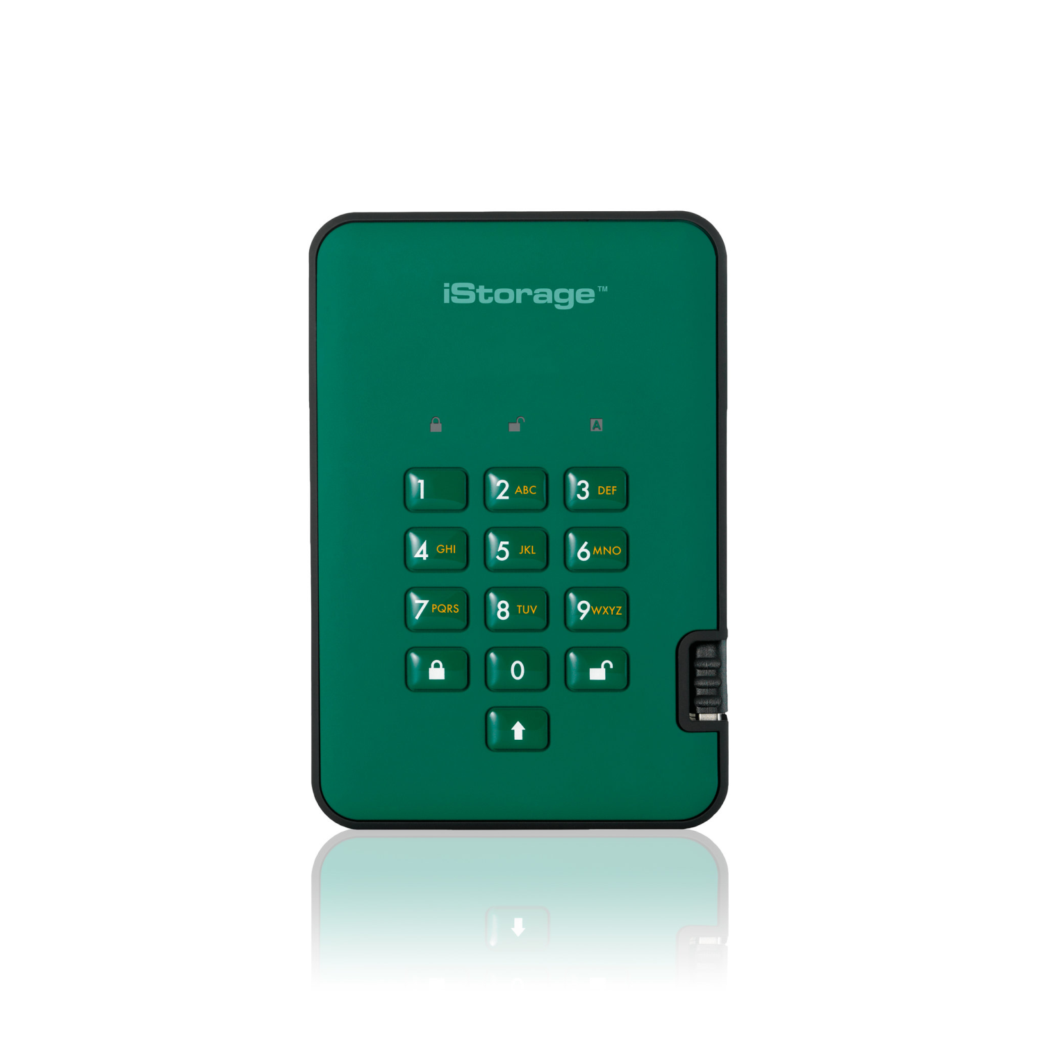 iStorage diskAshur2 External Hard Drives - Green